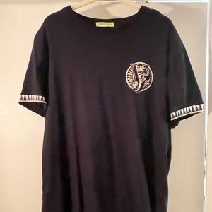 Black Versace short sleeve T-shirt.